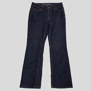 Tommy Hilfiger Boyfriend Jeans Womens 2S 30W 28L Mid Rise Easy Fit Bootcut